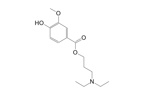 3-(diethylamino)propyl 4-hydroxy-3-methoxybenzoate