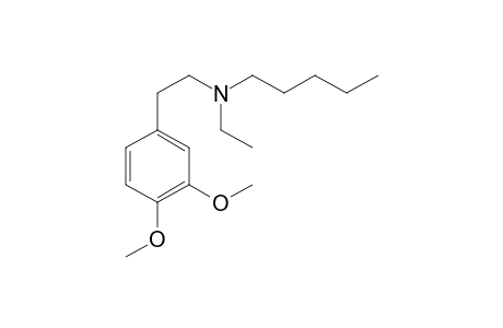 N,N-Ethyl-pentyl-3,4-dimethoxyphenethylamine