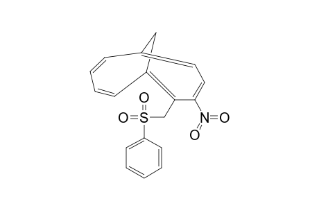 3-NITRO-2-(PHENYLSULFONYLMETHYL)-BICYClO-[4.4.1]-UNDECA-1,3,5,7,9-PENTAENE