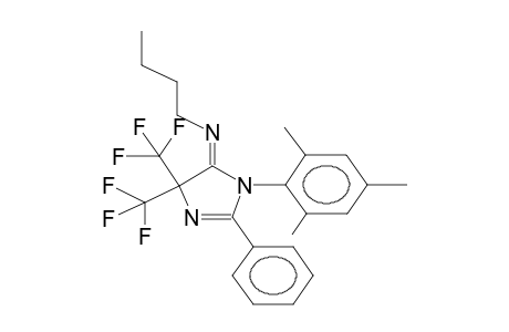 (E)-5-BUTYLIMINO-1-(2,4,6-TRIMETHYLPHENYL)-2-PHENYL-4,4-BIS(TRIFLUOROMETHYL)-2-IMIDAZOLINE