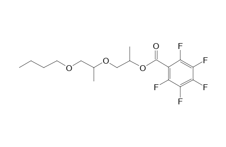 1-((1-Butoxypropan-2-yl)oxy)propan-2-yl 2,3,4,5,6-pentafluorobenzoate