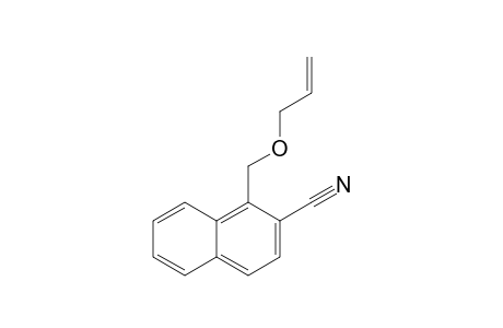 2-cyano-1-(2-oxapent-4-enyl)naphthalene