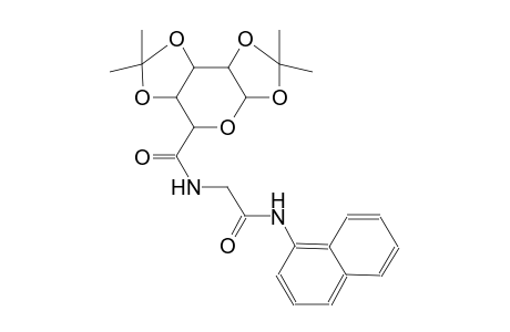 (3aR,5aR,8aS,8bR)-2,2,7,7-tetramethyl-N-(2-(naphthalen-1-ylamino)-2-oxoethyl)tetrahydro-3aH-bis([1,3]dioxolo)[4,5-b:4',5'-d]pyran-5-carboxamide