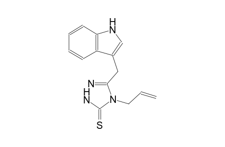 4-allyl-5-(1H-indol-3-ylmethyl)-2,4-dihydro-3H-1,2,4-triazole-3-thione