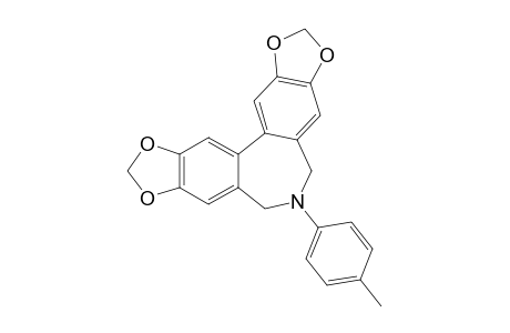 2,3,9,10-Bismethylenedioxy-6-(4-methylphenyl)-6,7-dihydro-5H-dibenzo[c,e]azepine