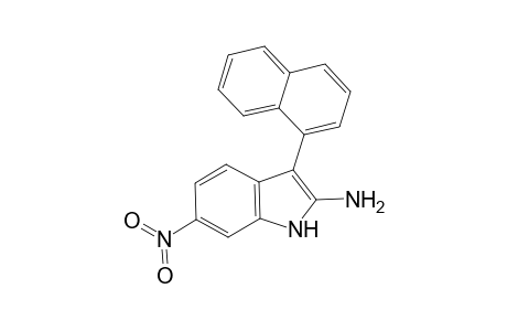 3-(1-naphthyl)-6-nitro-1H-indol-2-amine