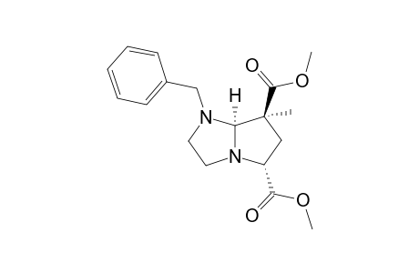 (5R,7S,7aR)-1-benzyl-7-methyl-3,5,6,7a-tetrahydro-2H-pyrrol[1,2-a]imidazole-5,7-dicarboxylic acid dimethyl ester