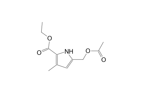 Ethyl 5-[(acetyloxy)methyl]-3-methyl-1H-pyrrole-2-carboxylate