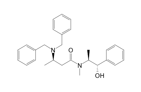 (3R)-3-(dibenzylamino)-N-[(1S,2S)-1-hydroxy-1-phenylpropan-2-yl]-N-methylbutanamide