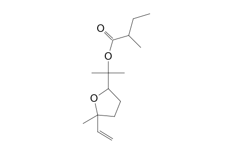 2-(5-Methyl-5-vinyltetrahydrofuran-2-yl)propan-2-yl 2-methylbutanoate