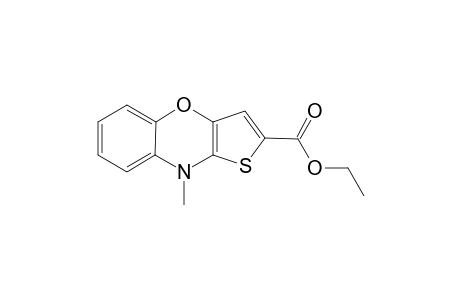 2-Carethoxy-9-N-methylthieno[3,2-b][1,4]benzoxazine