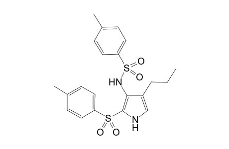 4-Methyl-N-{2-[(4-methylphenyl)sulfonyl]-4-propyl-1H-pyrrol-3-yl}benzenesulfonamide
