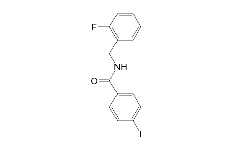 N-(2-Fluorobenzyl)-4-iodobenzamide