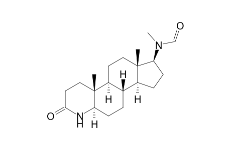 N-[(1S,3aS,3bR,5aR,9aR,9bS,11aS)-7-keto-9a,11a-dimethyl-1,2,3,3a,3b,4,5,5a,6,8,9,9b,10,11-tetradecahydroindeno[5,4-f]quinolin-1-yl]-N-methyl-formamide