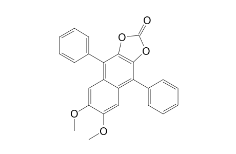 6,7-Dimethoxy1,4-diphenylnaphthalene-2,3-diol Carbonate