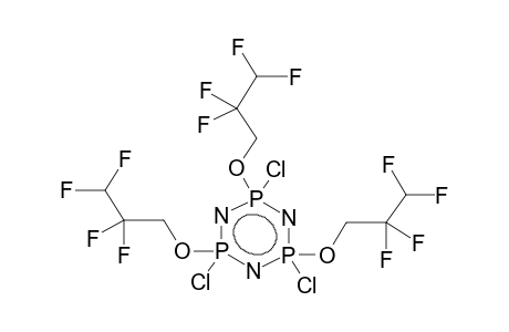 1,3,5-TRICHLORO-1,3,5-TRIS(2,2,3,3-TETRAFLUOROPROPOXY)CYCLOTRIPHOSPHAZENE