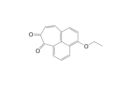 Cyclohepta[de]naphthalene-7,8-dione, 3-ethoxy-