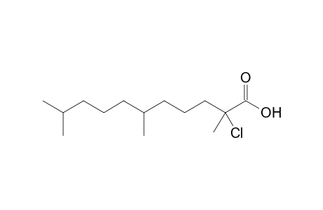 2-Chloro-2,6,10-trimethylundecanoic acid