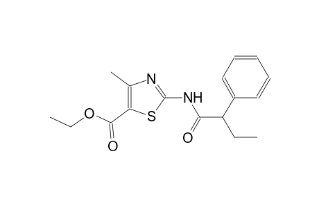 ethyl 4-methyl-2-[(2-phenylbutanoyl)amino]-1,3-thiazole-5-carboxylate