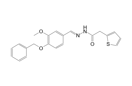2-thiopheneacetic acid, 2-[(E)-[3-methoxy-4-(phenylmethoxy)phenyl]methylidene]hydrazide