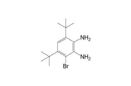 3-bromo-4,6-di-tert-butyl-o-phenylenediamine