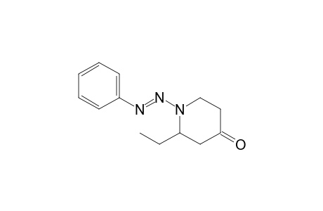 2-Ethyl-1-phenylazo-4-piperidone