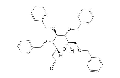 2-[(2R,3S,4R,5R,6R)-3,4,5-tris(benzyloxy)-6-(benzyloxymethyl)tetrahydropyran-2-yl]acetaldehyde