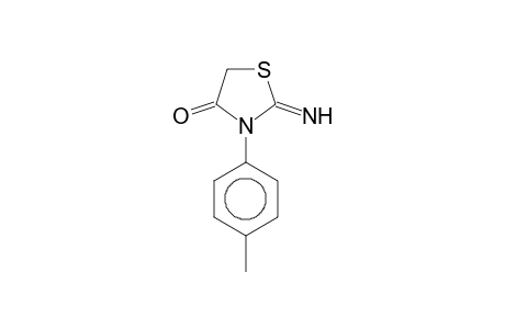 2-Imino-3-(4-methylphenyl)-1,3-thiazolidin-4-one