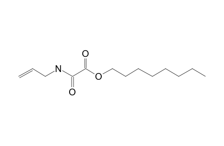 Oxalic acid, monoamide, N-allyl-, octyl ester