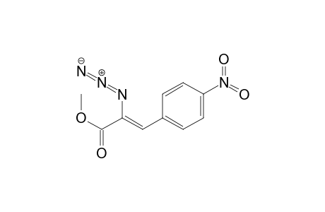 2-Propenoic acid, 2-azido-3-(4-nitrophenyl)-, methyl ester, (Z)-