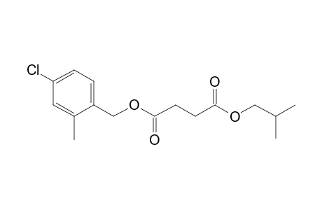 Succinic acid, 4-chloro-2-methylbenzyl isobutyl ester