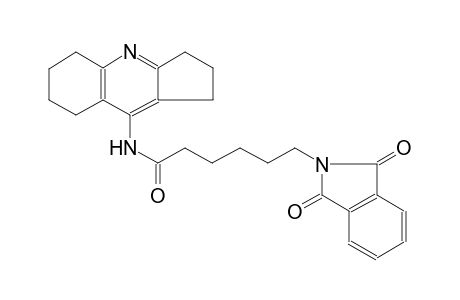 1H-isoindole-2-hexanamide, N-(2,3,5,6,7,8-hexahydro-1H-cyclopenta[b]quinolin-9-yl)-2,3-dihydro-1,3-dioxo-