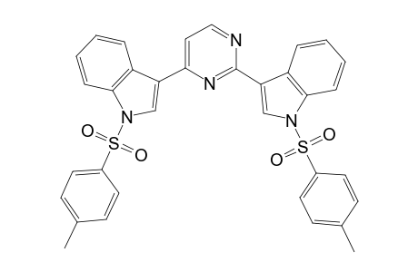 1-(4-Methylphenyl)sulfonyl-3-[2-[1-(4-methylphenyl)sulfonyl-3-indolyl]-4-pyrimidinyl]indole