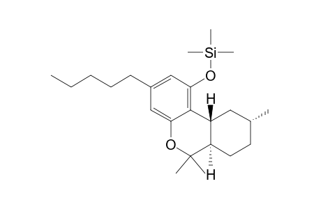 Silane, [(6a,7,8,9,10,10a-hexahydro-6,6,9-trimethyl-3-pentyl-6H-dibenzo[b,d]pyran-1-yl)oxy]trimethyl-, [6aR-(6a.alpha.,9.alpha.,10a.beta.)]-