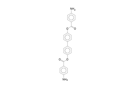 4'-[(4-Aminobenzoyl)oxy][1,1'-biphenyl]-4-yl 4-aminobenzoate