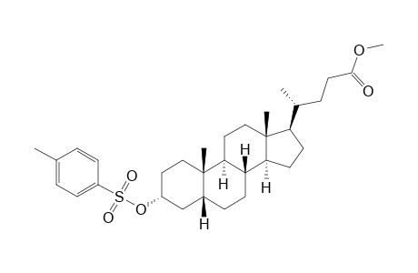 METHYL-3-ALPHA-TOSYLOXY-5-BETA-CHOLAN-24-OATE