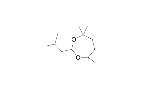 1,3-Dioxepane, 4,4,7,7-tetramethyl-2-(2-methylpropyl)-