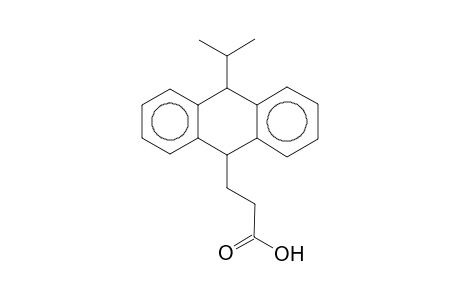 3-(10-Isopropyl-9,10-dihydro-9-anthracenyl)propanoic acid