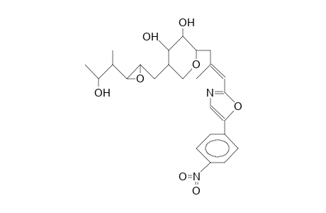 5-P-Nitrophenyl-2-normonyl-oxazole