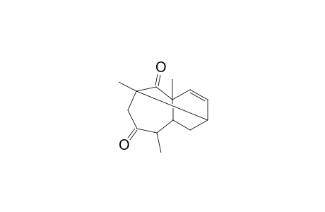 Tricyclo[5.4.0.0(3,9)]undec-10-ene-2,5-dione, 1,3,6-trimethyl-