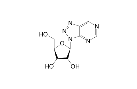 9-(.beta.-D-Ribofuranosyl)-9H-8-azapurine (8-azanebularine)