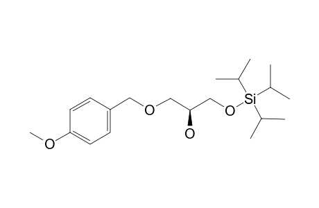 (S)-1-(TRIISOPROPYLSILYLOXY)-3-(4-METHOXYBENZYLOXY)-PROPAN-2-OL