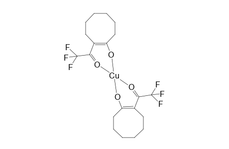 bis(2-trifluoroacetylcyclooctanonato) copper (II)