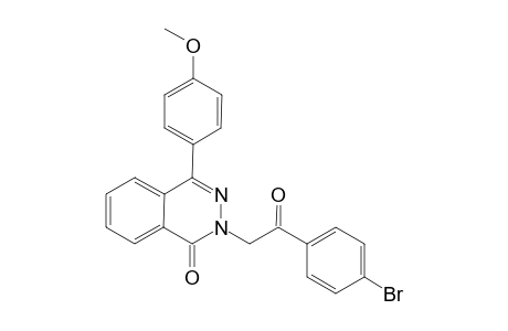 2-[2-(4-bromophenyl)-2-oxoethyl]-4-(4-methoxyphenyl)-1(2H)-phthalazinone