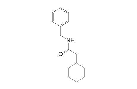 Cyclohexaneacetamide, N-(phenylmethyl)-