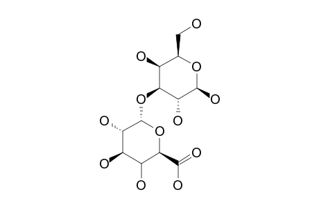 ALPHA-D-GLUCURONOPYRANOSYL-(1->3)-BETA-L-GALACTOSE