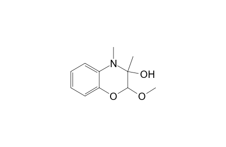 2,3-Dihydro-3-hydroxy-2-methoxy-1,3-dimethyl-1,4-benzoxazine