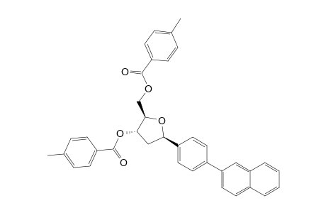 1,2-DIDEOXY-1-BETA-[4-(2-NAPHTHYL)-PHENYL]-3,5-DI-O-(4-TOLUOYL)-D-RIBOFURANOSIDE