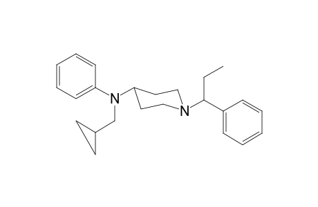 N-(Cyclopropylmethyl)-N-phenyl-1-(1-phenylpropyl)piperidin-4-amine