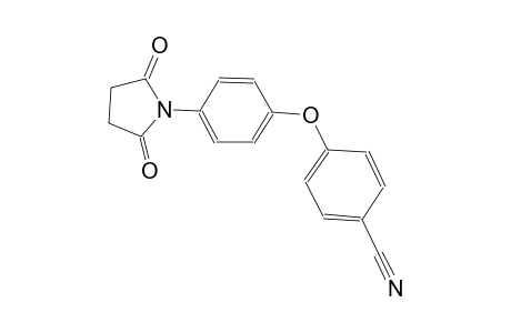 benzonitrile, 4-[4-(2,5-dioxo-1-pyrrolidinyl)phenoxy]-